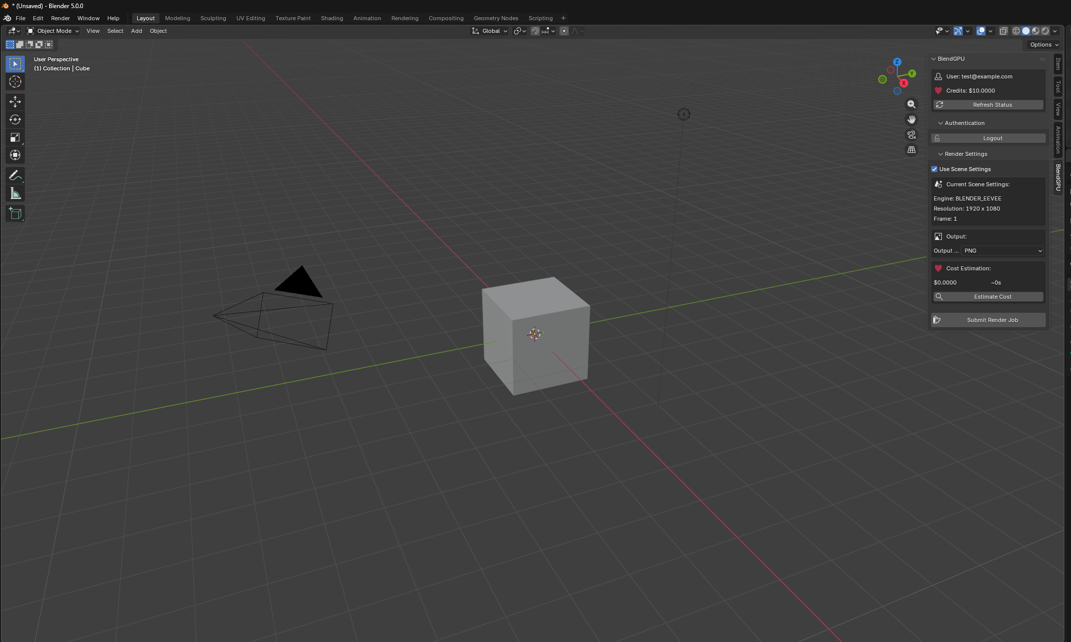 BlendGPU Blender Plugin